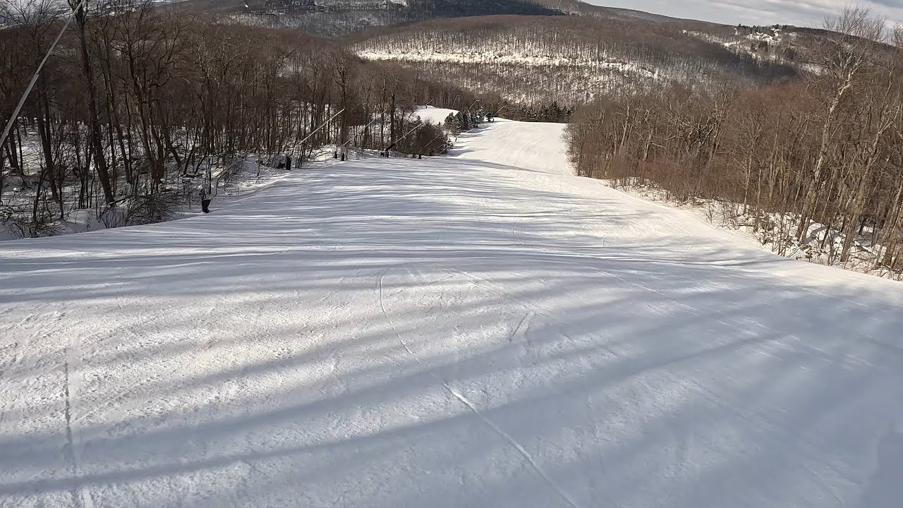 45 MPH run on Gunnar Slope- Seven Springs Mountain Resort (2/18/25)
