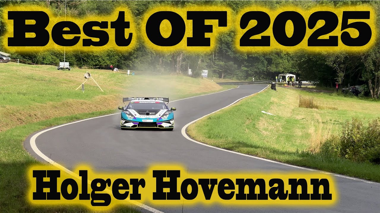 Best Of 2025 Holger Hovemann//Action/Full Speed// Best Sound // 4K// Lamborghini Datalab Hurracan