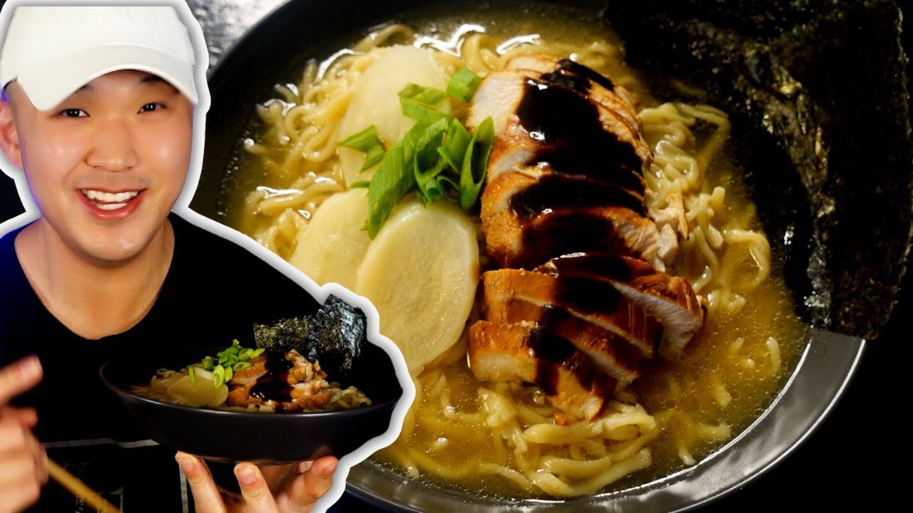 Miso ramen from scratch - budget ready