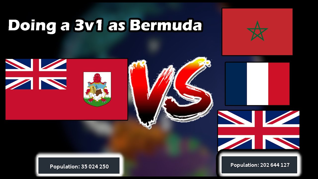 Doing a 3v1 as Bermuda