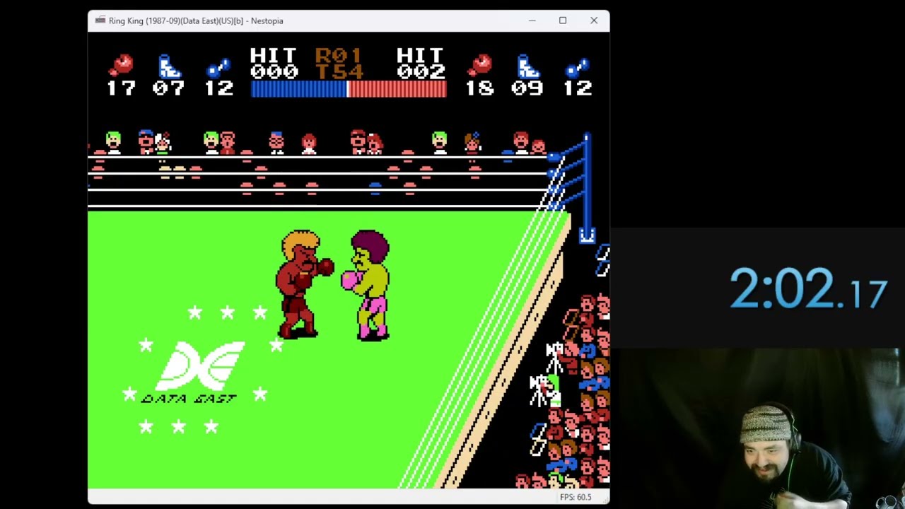 Ring King (NES) Tournament Mode. New World Record *VERIFIED*