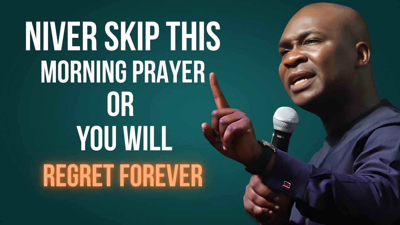 Произнесите эту мощную утреннюю молитву сразу после пробуждения | Апостол Джошуа Селман