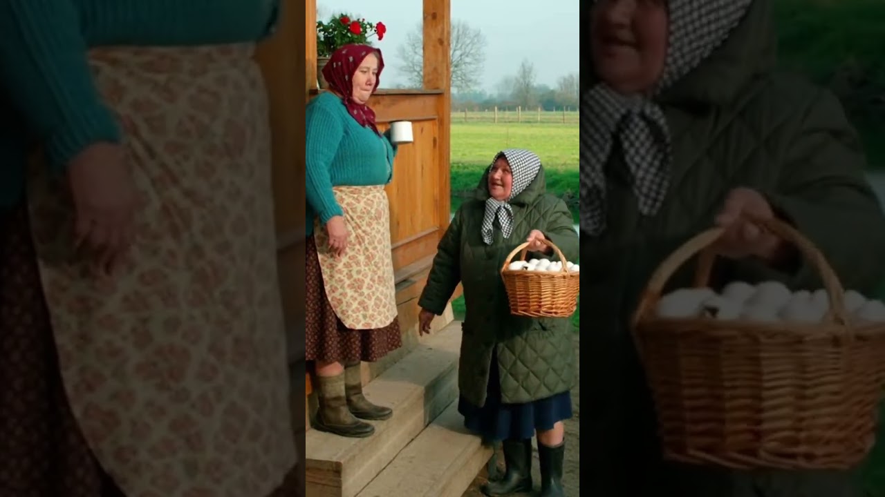 PATRZ HELENKA ILE TO MOJE KURY JAJEK NIOSĄ‼️⚠️#nawsi #viralshort #comedy #dowcip #dowcip #zart #ai