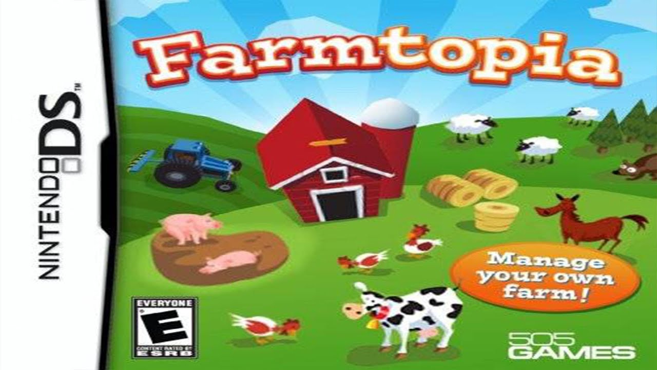 Farmtopia Gameplay Nintendo DS