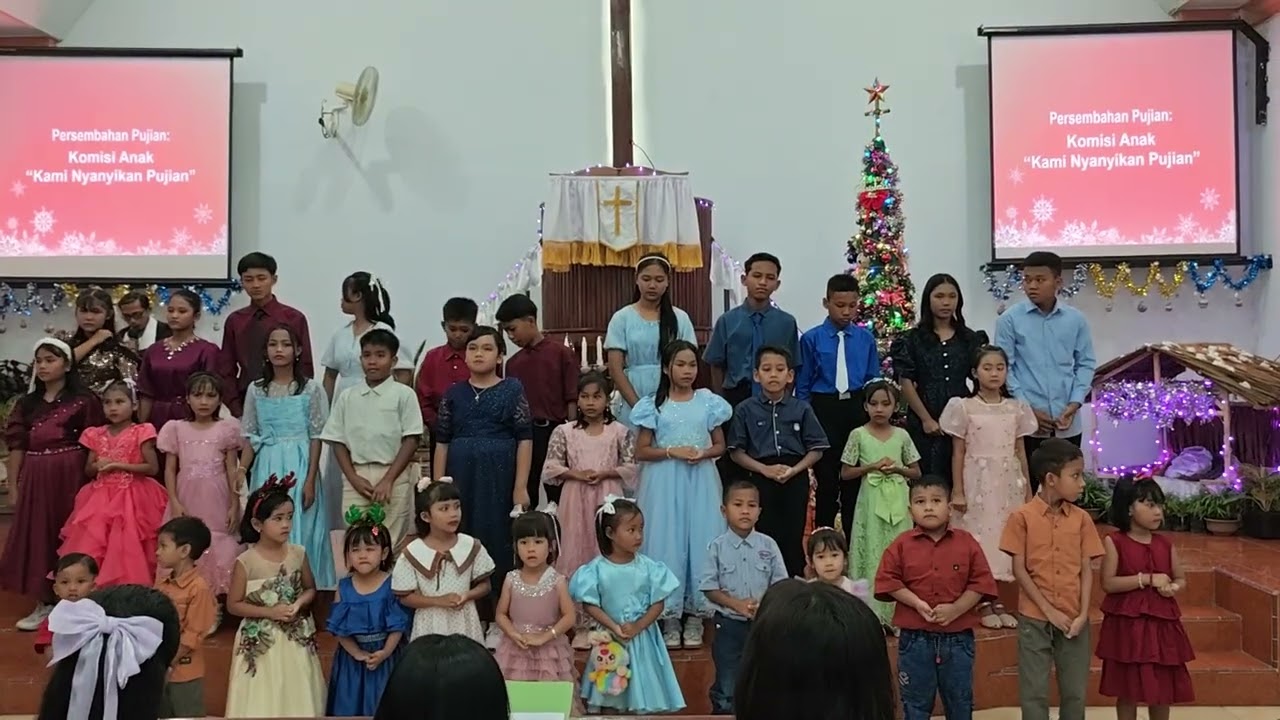 Liturgi Penciptaan dan Persembahan Pujian Natal Komisi Anak - Kami Nyanyikan Pujian