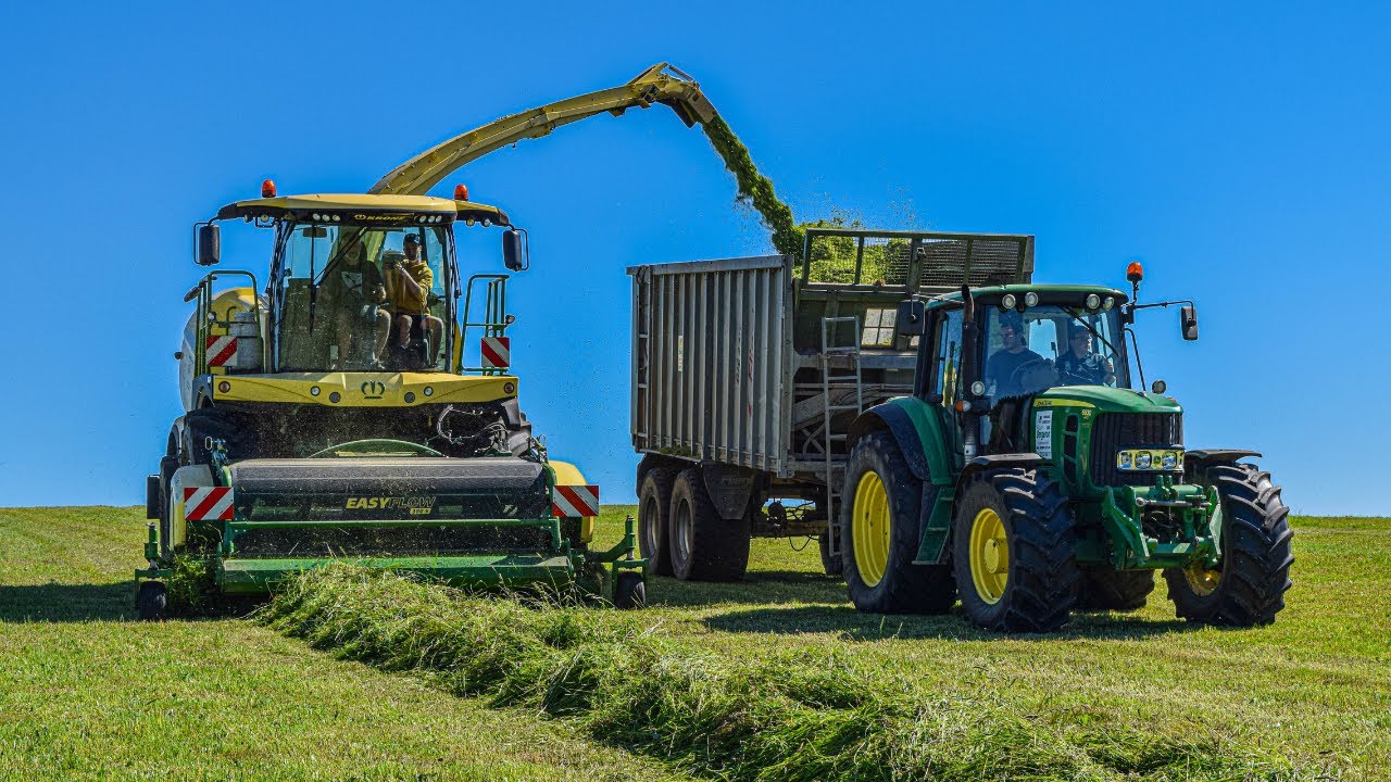 🇫🇷ENSILAGE D'HERBE 🌾🚜 KRONE BIG X | ETA BERGERON