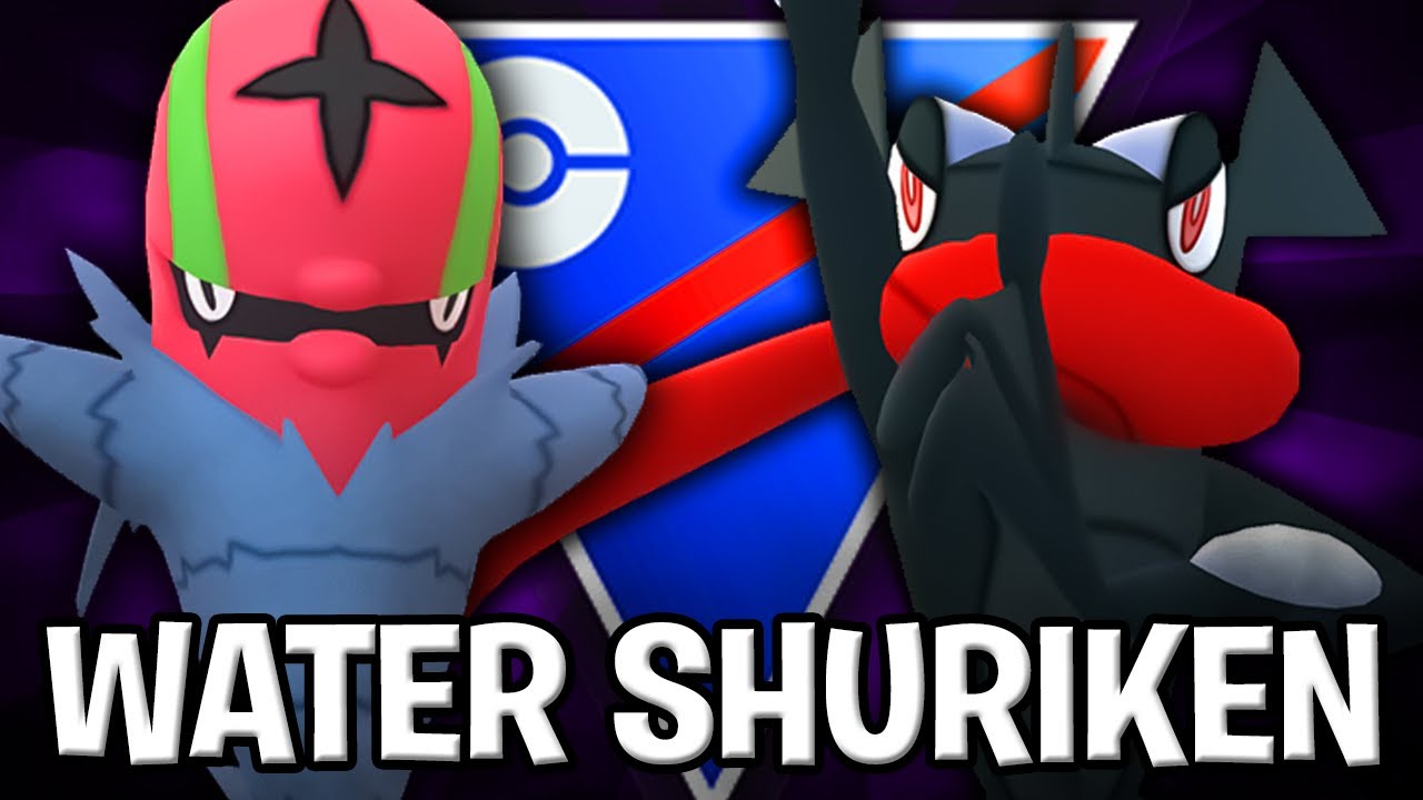 DOUBLE NINJA! 🥷🥷 *NEW* WATER SHURIKEN ACCELGOR SPICES UP THE GREAT LEAGUE | GO BATTLE LEAGUE