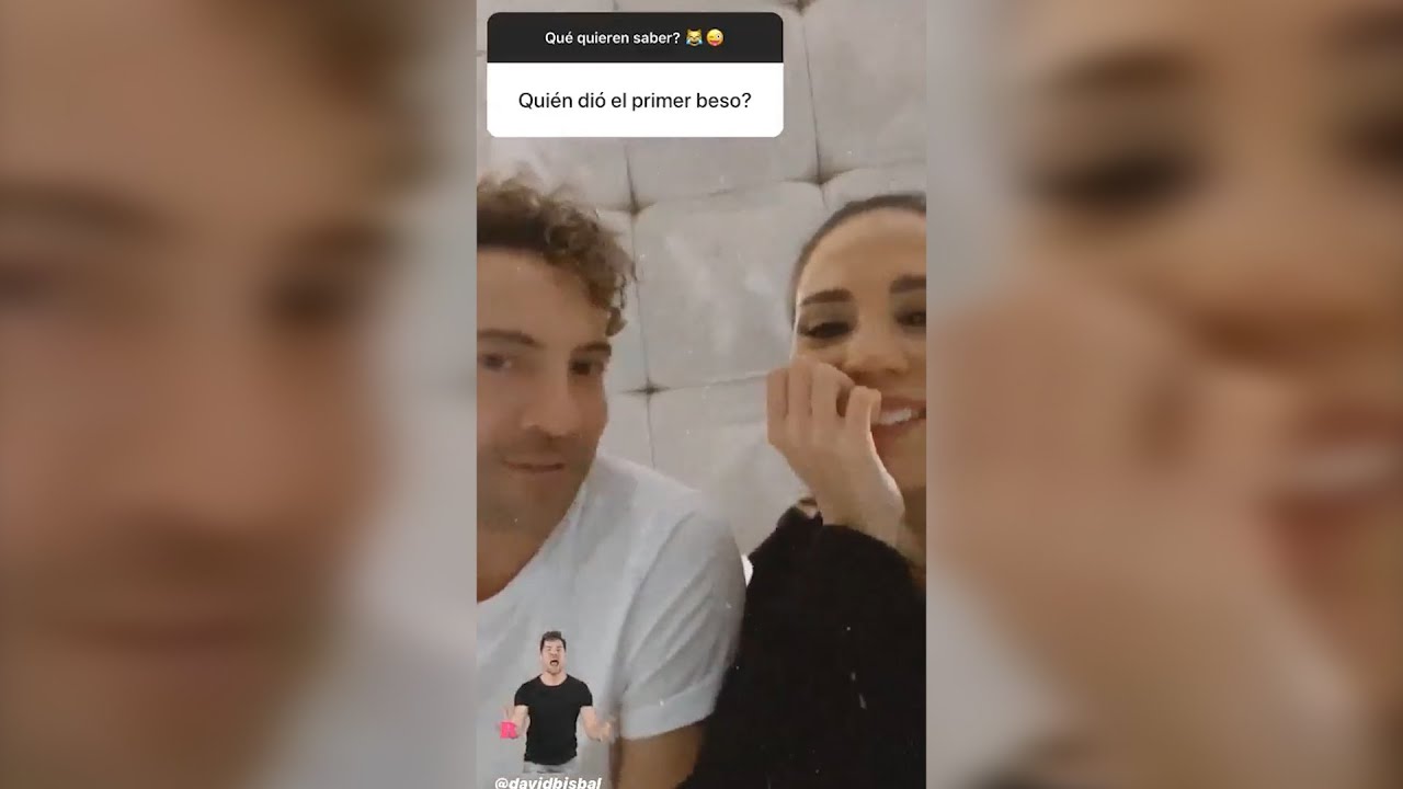 Bisbal y Rosanna confiesan quién dio el primer beso