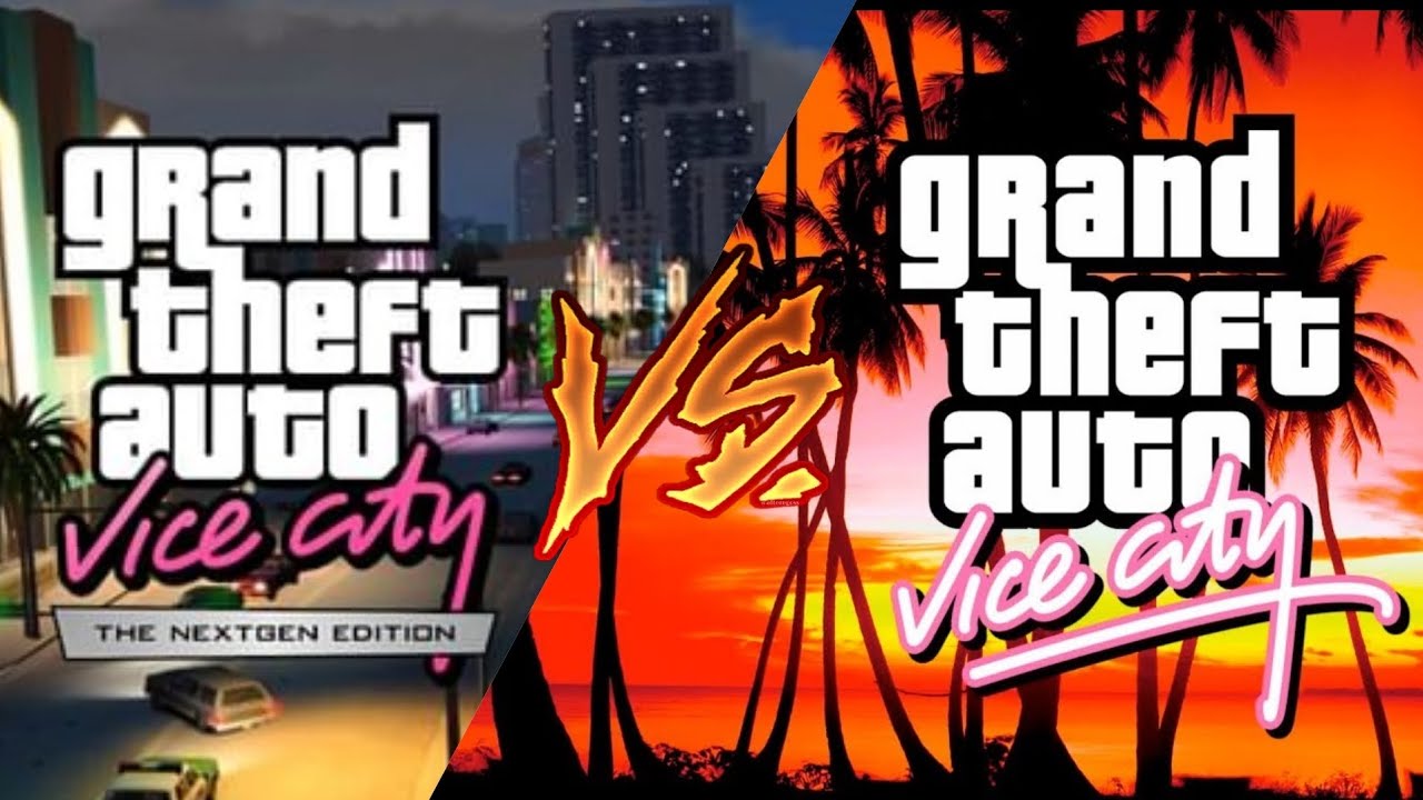 GTA Vice City vs GTA Vice City NextGen Edition: A Complete Comparison! || (2002 - 2025)