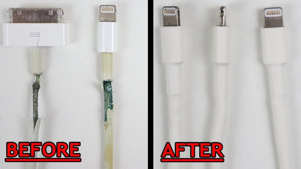 Repairing Apple's Notorious iPhone Cables for $8! - Save $$