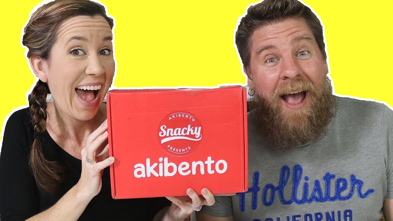 Snacky Box By Akibento Unboxing - Japanese & Korean Candy And Snacks