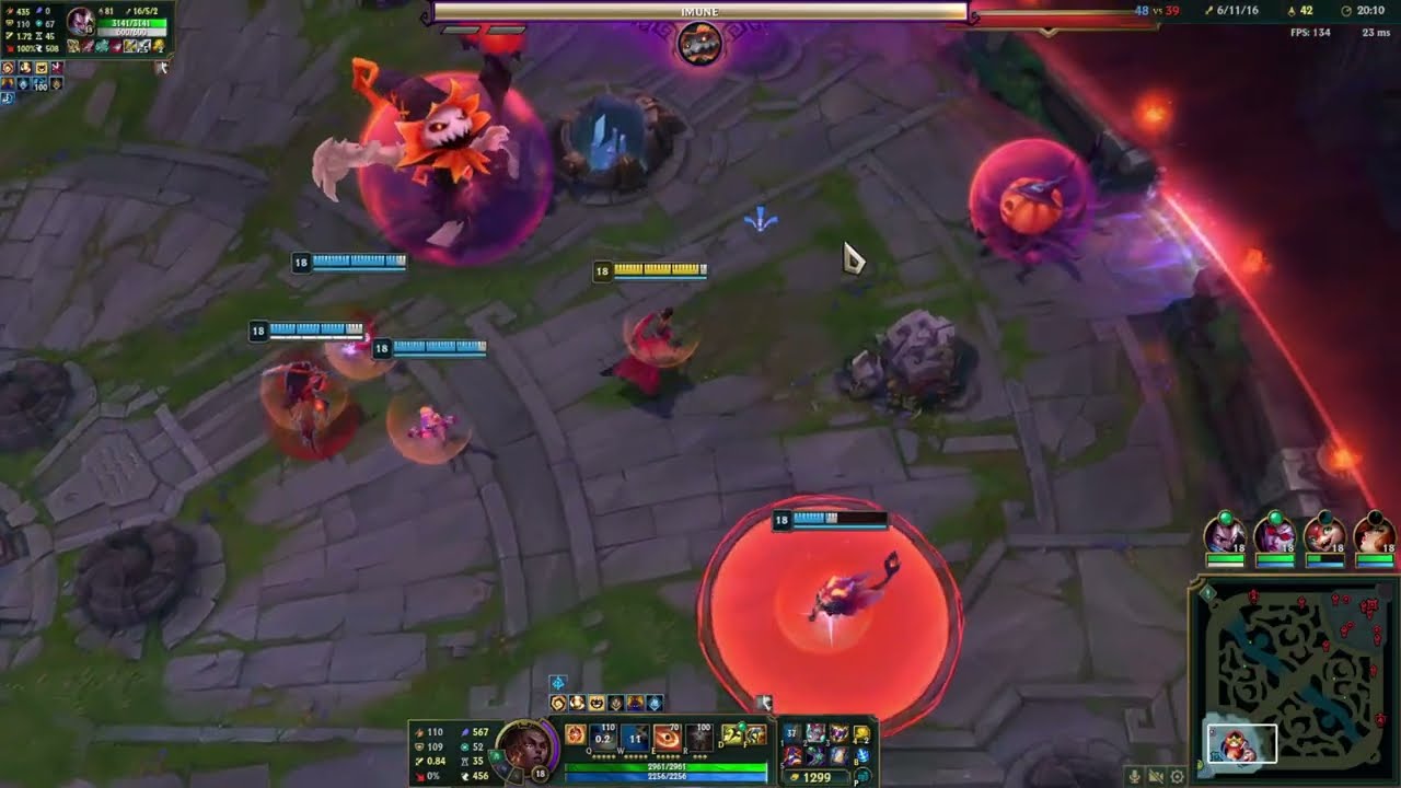 O MELHOR MODO DO LOL VOLTOU!! - DOOM BOTS - NORMAL