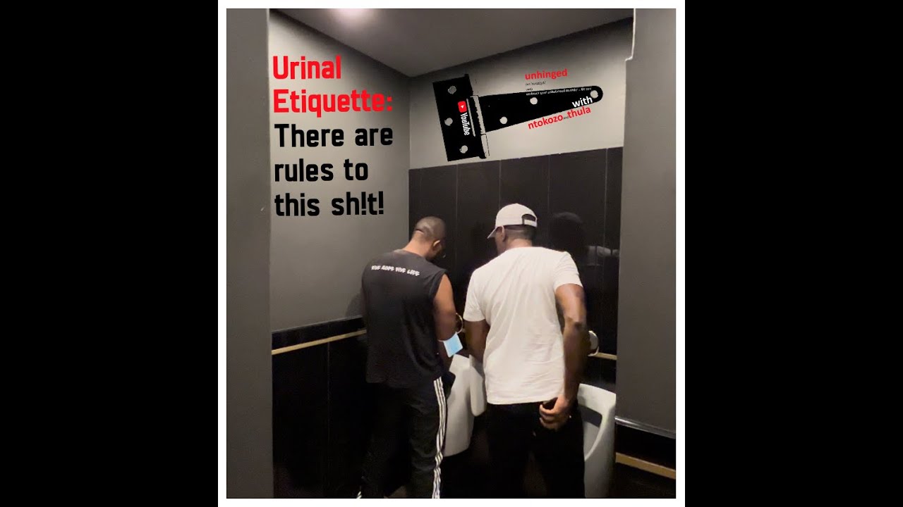 The Urinal Peepster — Breaking The Urinal Rules (4K)