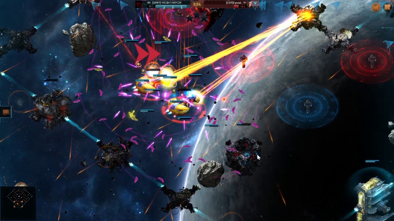 VEGA Conflict TEST - Base with Arrestors vs. Altarian Cavalier Cutter