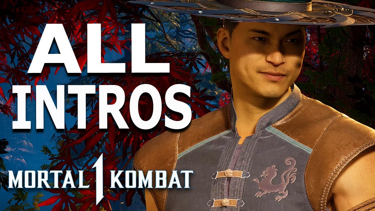 MORTAL KOMBAT 1 Kung Lao All Intros Dialogue Character Banter MK1