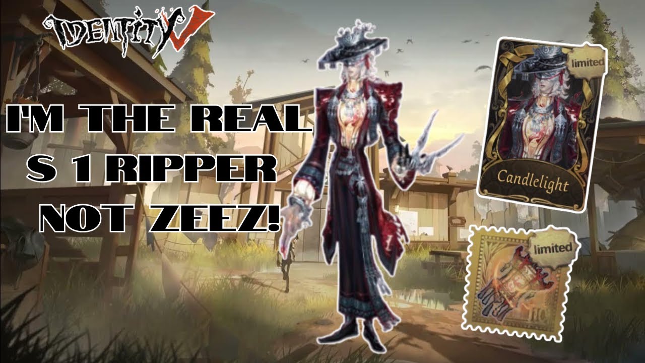 I’m the real s 1 ripper not @ZeezVovGeeV | identity v candlelight (ripper) gameplay! Ripper #3