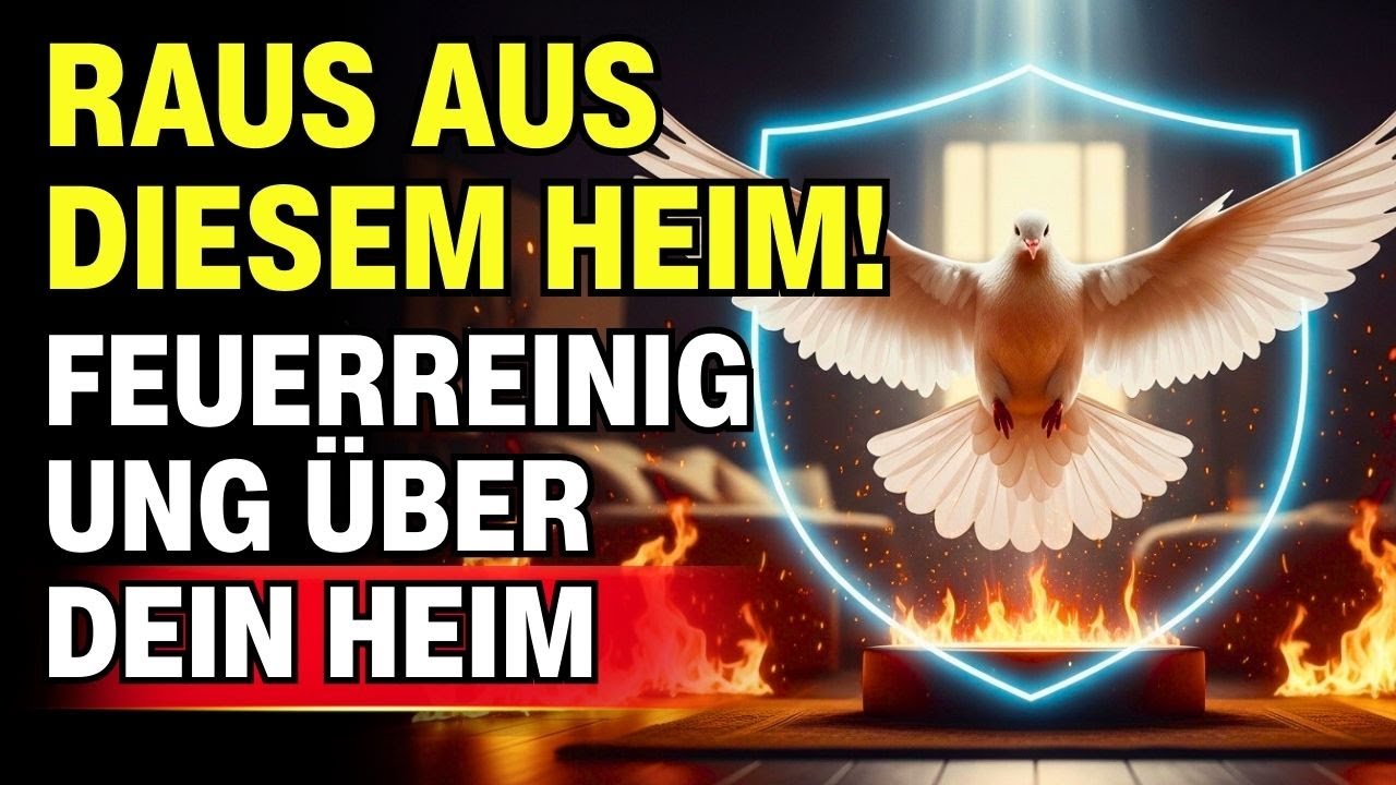 🩸 Das Blut Jesu REINIGT jetzt dein Haus: jeder böse Geist, raus aus diesem Haus