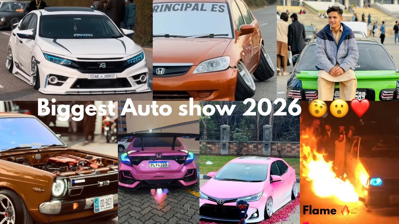 Hac Auto show 2k26 😮❤️ Biggest show ❤️Modified cars 😮comming soon new surprise 😊😉