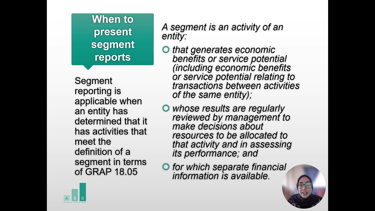 GRAP 18 applicability