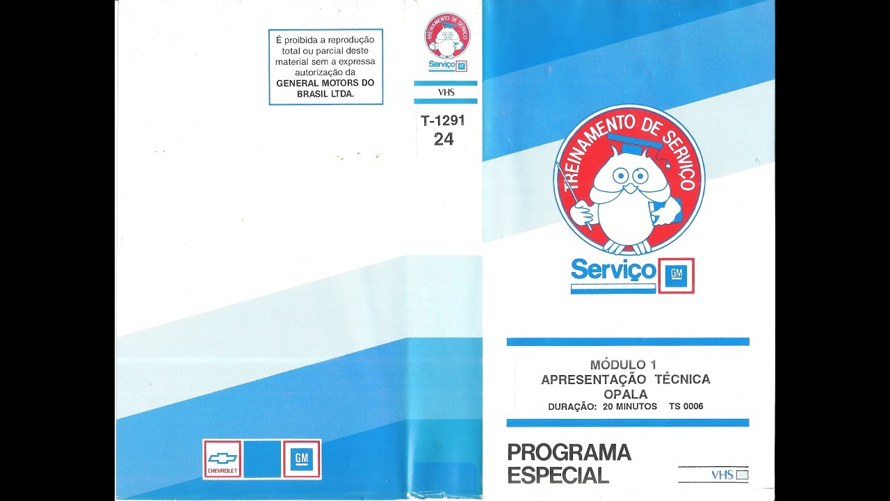 Chevrolet Opala 1991 - Modulo 1 - Apresentação Técnica