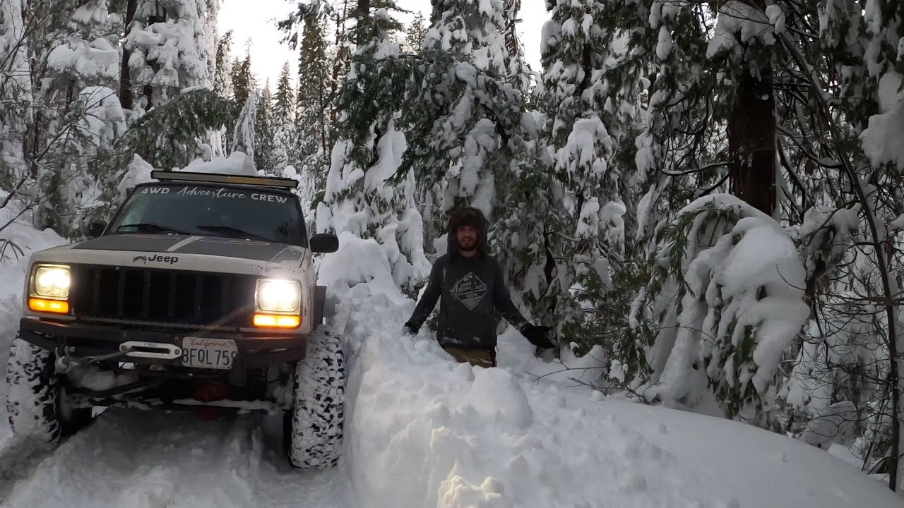 Snow Wheeling back Country   Frozen Winter Wonderland