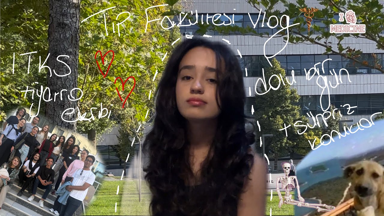 tıp fakültesi vlog #2 / sosyal ve dopdolu bir gün.