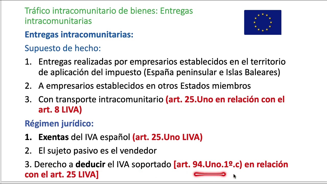 IVA 05 01 Operaciones intracomunitarias