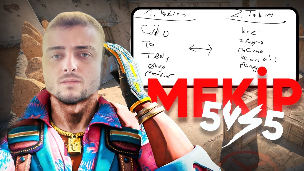 EN KOLAY 5VS5 | @CyberRulz Tv  YAYINDA MEKİPLE COUNTER STRIKE 2 DE 5VS5 OYNUYOR