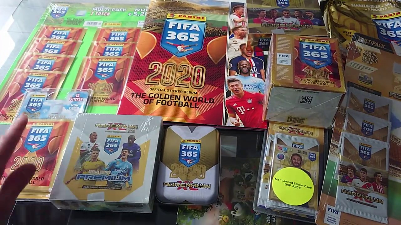 NOWOŚĆ!!! NAKLEJKI FIFA 365 2020 MEGA PACZKA OD PANINI PROSTO Z NIEMIEC!!!