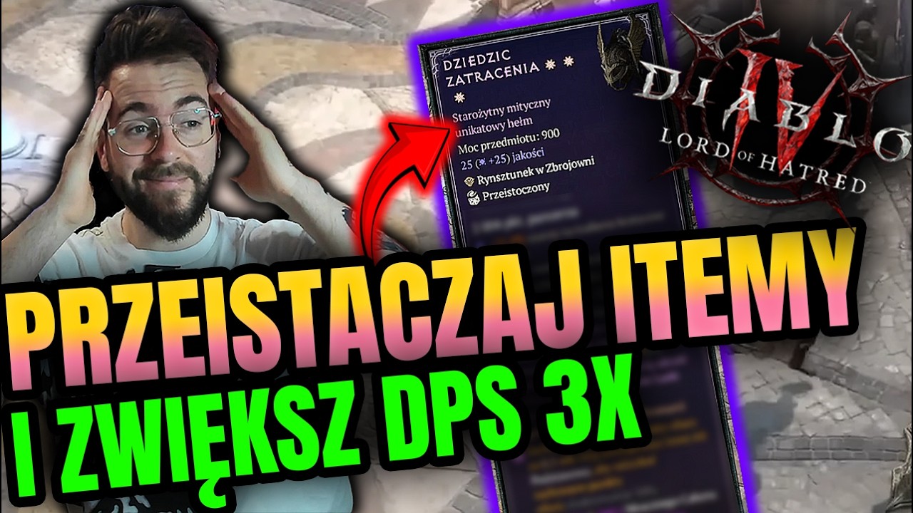 Przeistoczyłem 12x BIS MITYCZNYCH ITEM&Oacute;W! Dlaczego WARTO to robić w Diablo 4: Lord of Hatred