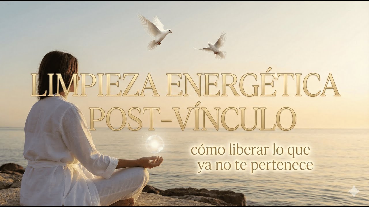 🕊️ Limpieza energética post-vínculo: cómo liberar lo que ya no te pertenece 🕊️  ️