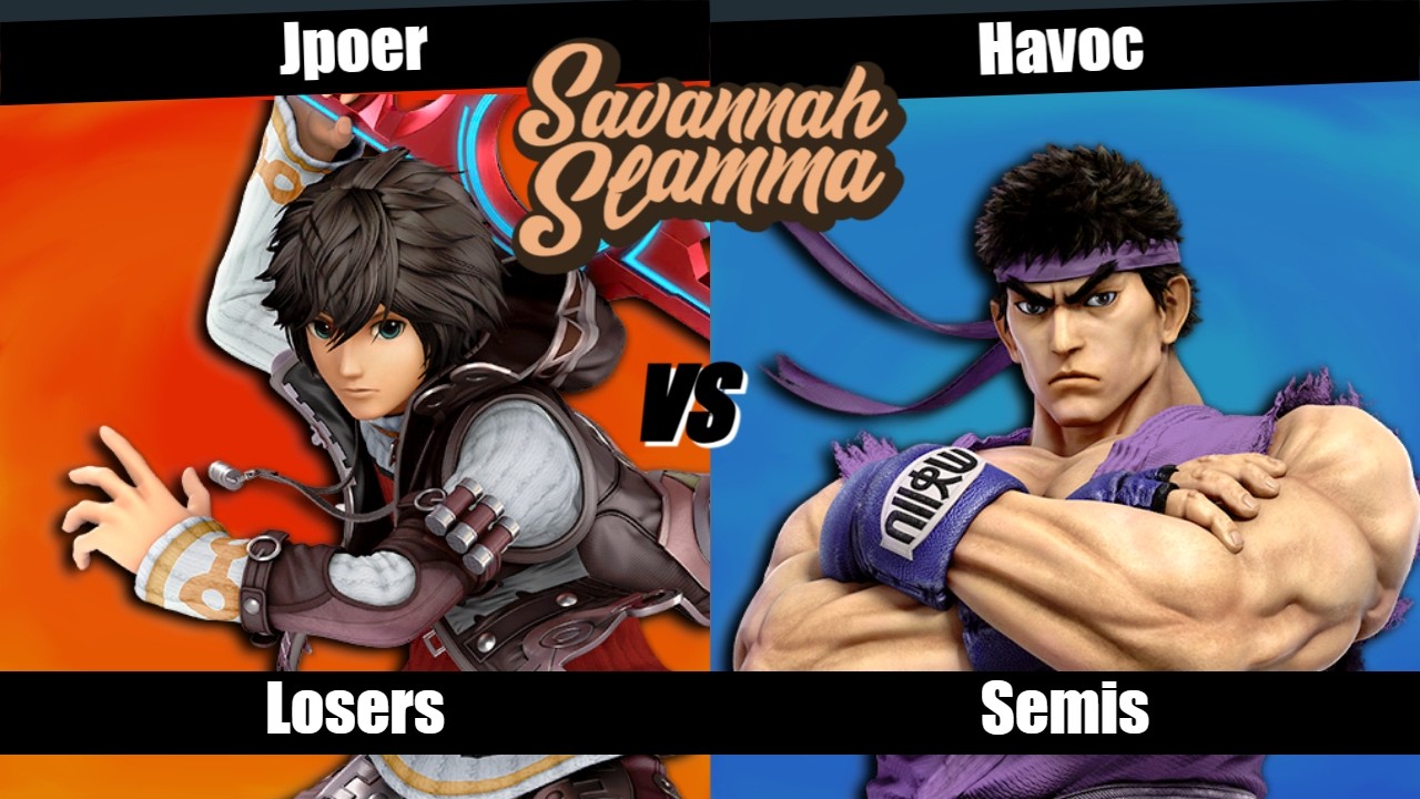 Savannah Slamma 129 LOSERS SEMIS - Jpoer (Shulk) vs. Havoc (Ryu)