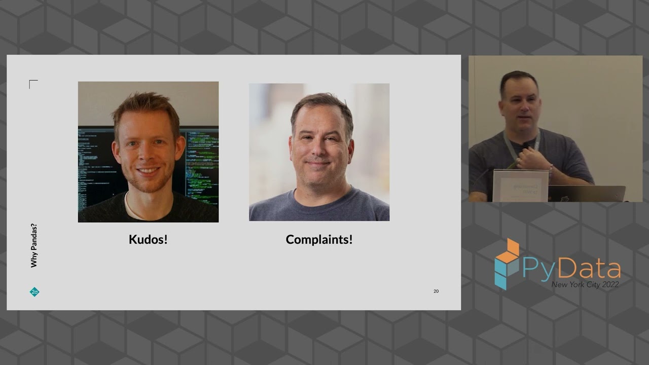 Jeff Reback: pandas at a Crossroads, the Past, Present, and Future | PyData NYC 2022