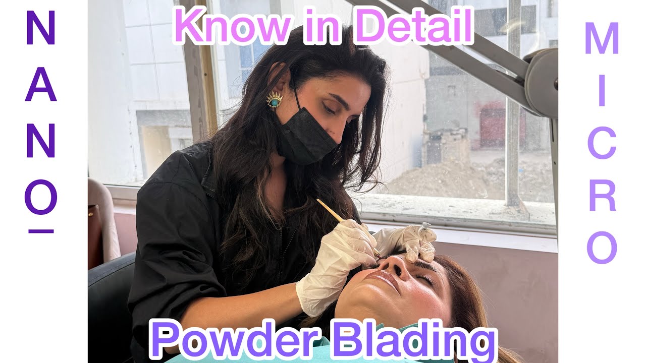 Complete Information About The Eyebrow Bladingt With Results👍🏻