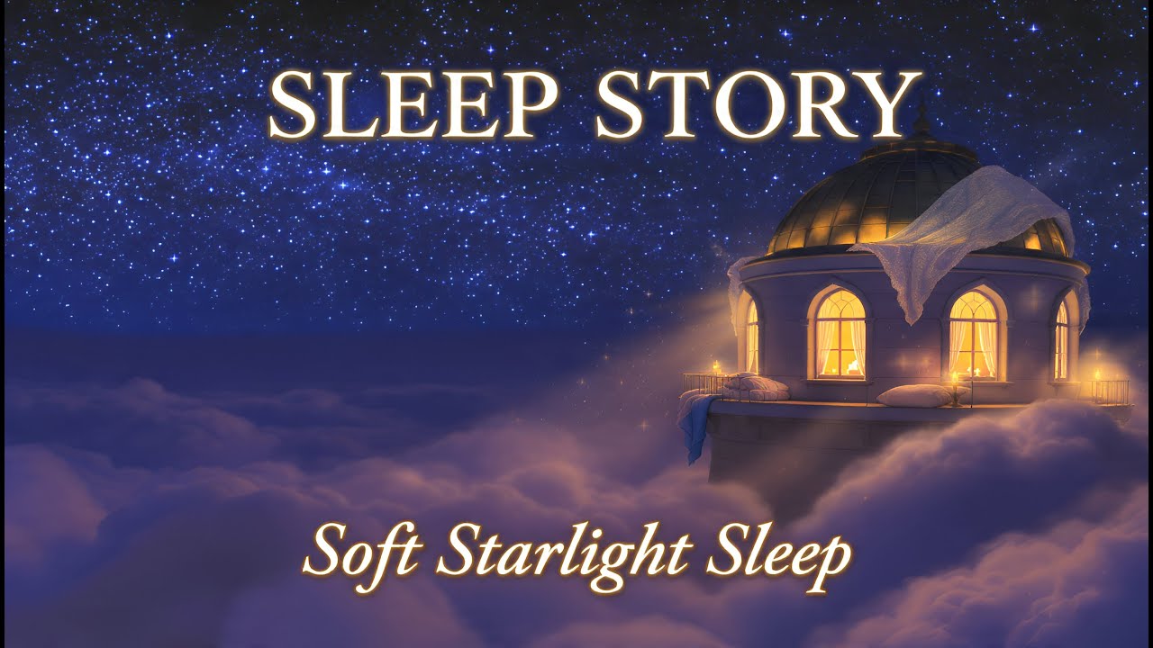The Cloud-Top Observatory Sleep Story — Calm Night for Overthinking Minds