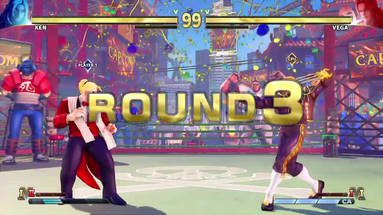 STREET FIGHTER V Ken vs Vega