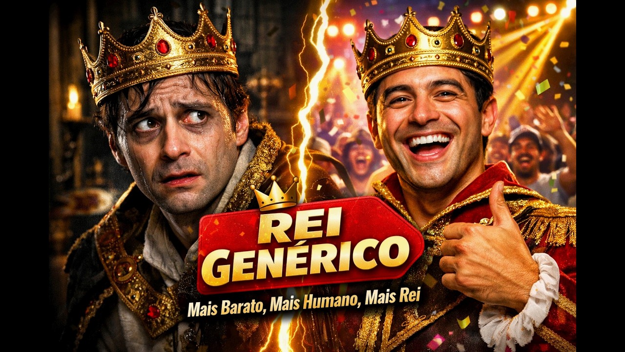 Rei Genérico | funk brasileiro | 2026 | Quando um rei paranoico decide contratar um “clone”