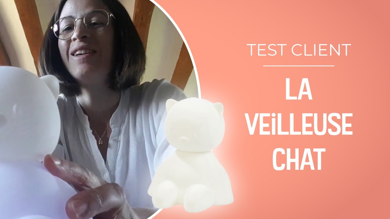 LA VEILLEUSE CHAT NATTOU - BERCEAU MAGIQUE