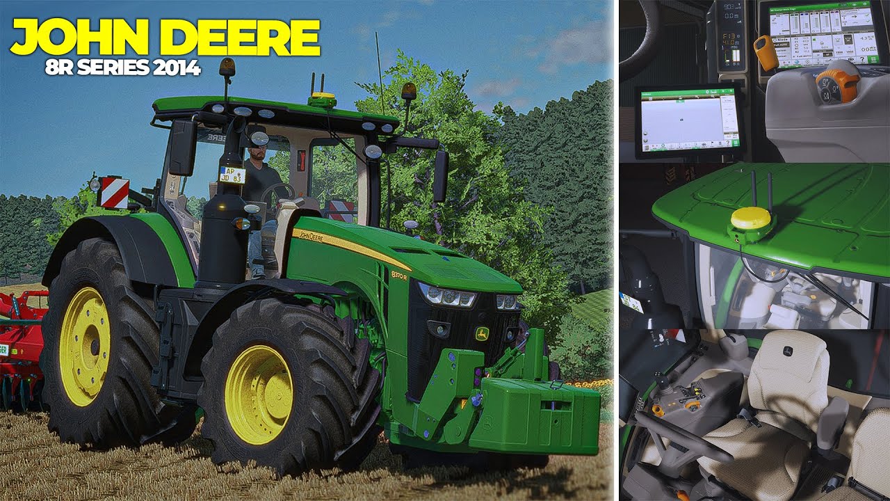 「 John Deere 8R-Serie 2014 」Neues, altes Flagschiff von Dince | Let´s Test | LS22
