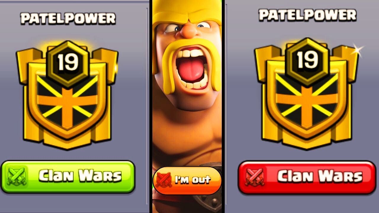 It's Over : I'll Not Play War In Clash Of Clans - THE END.....?