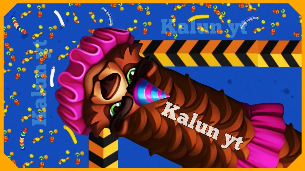 🐍WORMSZONE.IO | Giant Slither Snake Top 01 🏆 | Epic Worms Zone Biggest Snake Gameplay! | Kalun yt