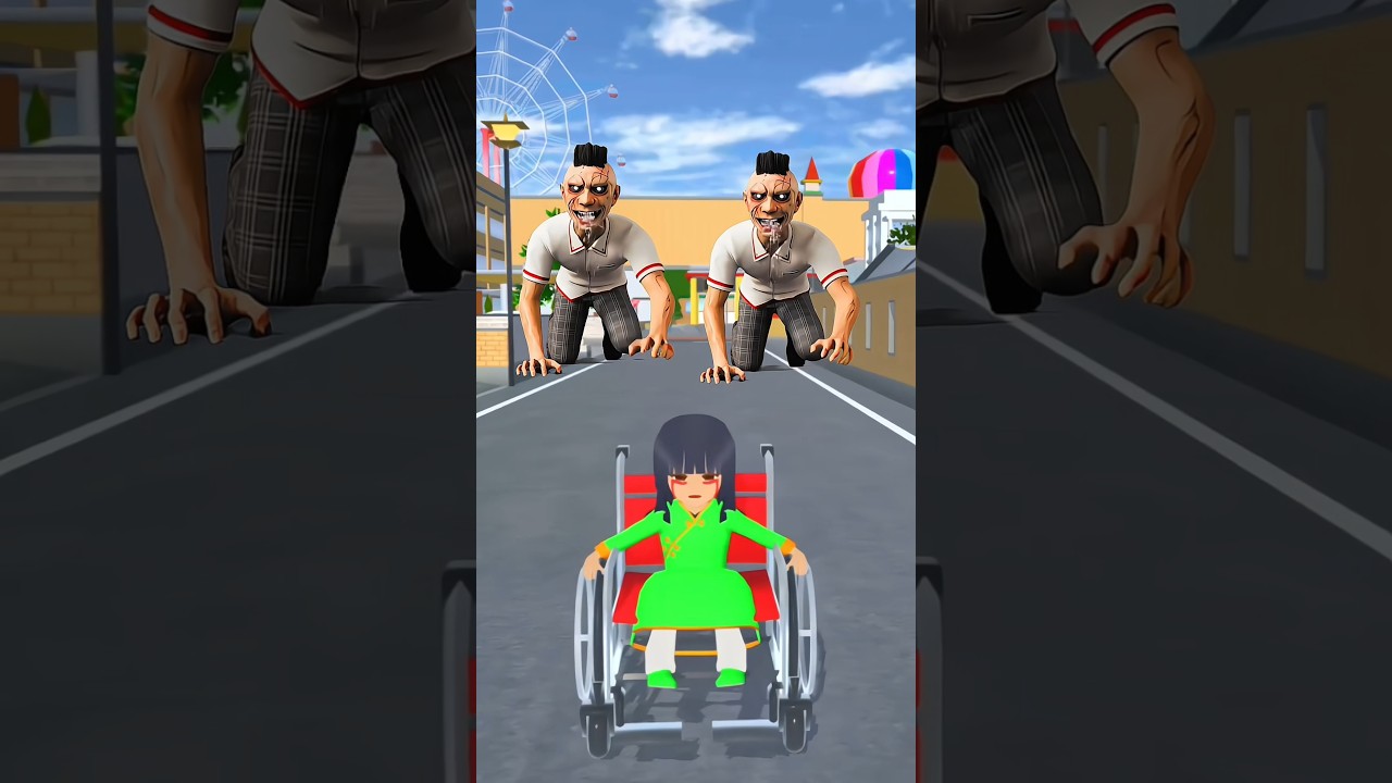 Zombie attack the children 😲👹 #sakuraschoolsimulator #shortvideo #viralvideo