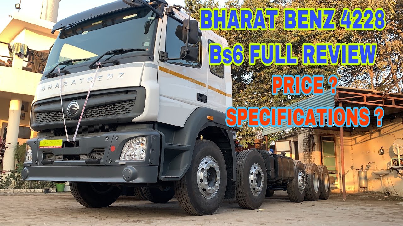 BHARAT BENZ 4228 BS6 FULL DETAILED REVIEW 2021 , क्या POWER में टाटा को पीछे छोड़ दिया BHARAT BENZ ने