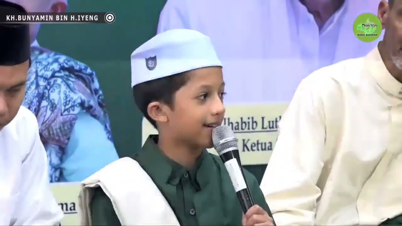 sholawat sayyida Sadat, Habib Haidar dlm acara haul Baba guru KH.  Bunyamin Bin H. iyeng yg ke 8