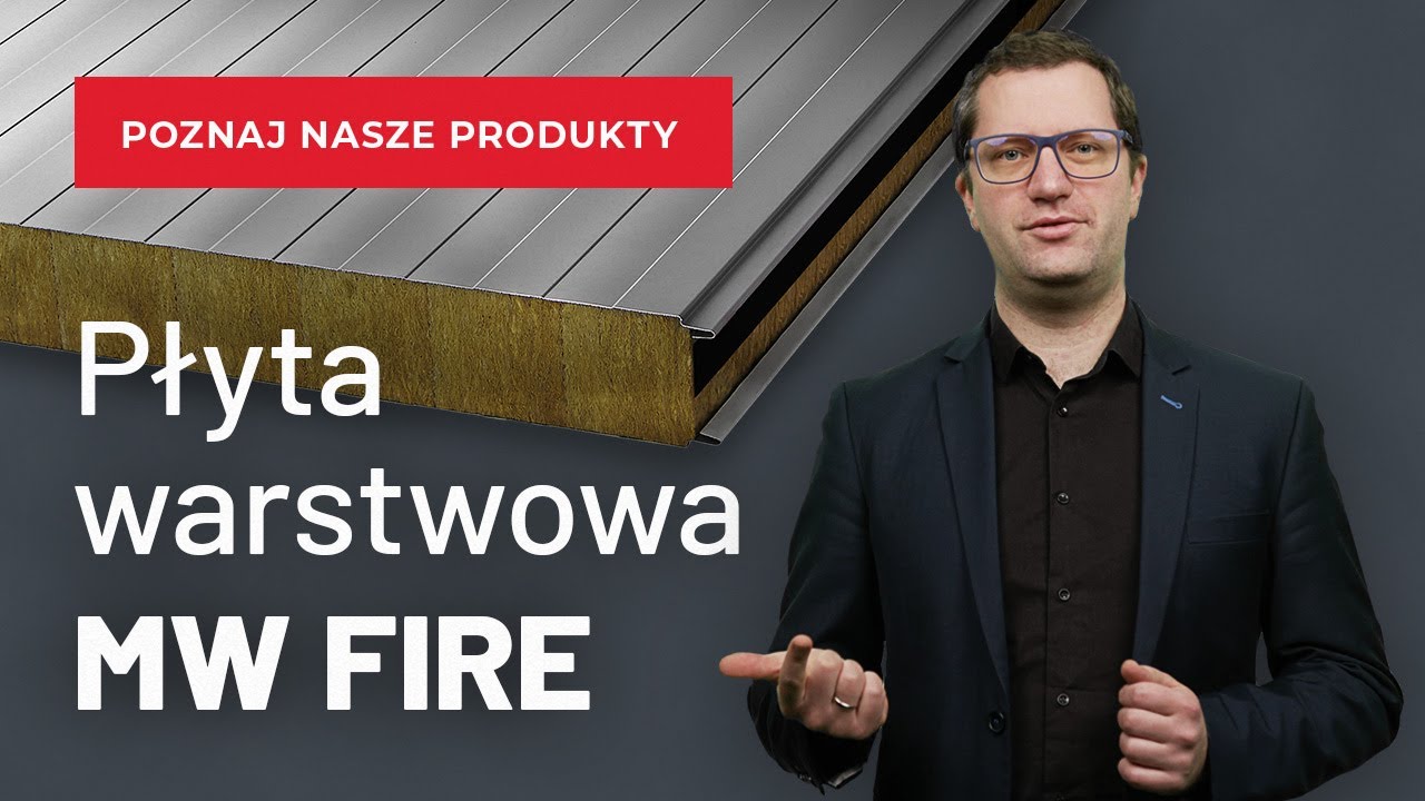 MW FIRE - Płyta warstwowa ścienna przeciwpożarowa