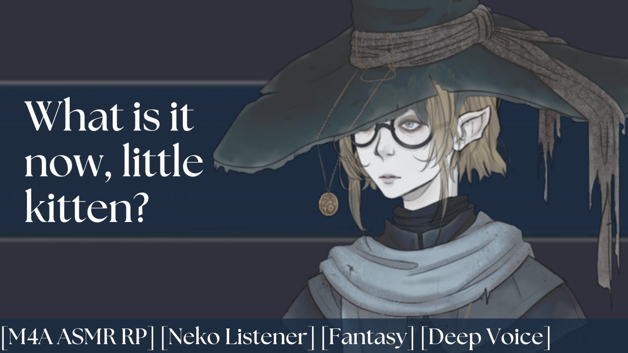 [M4A] Neko Listener Wants Their Witch's Attention [ASMR RP]