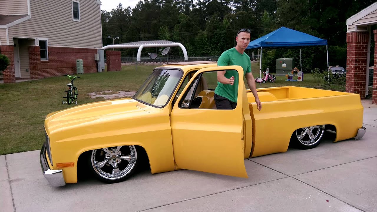 Bodydropped 1981 Chevy C10 Custom