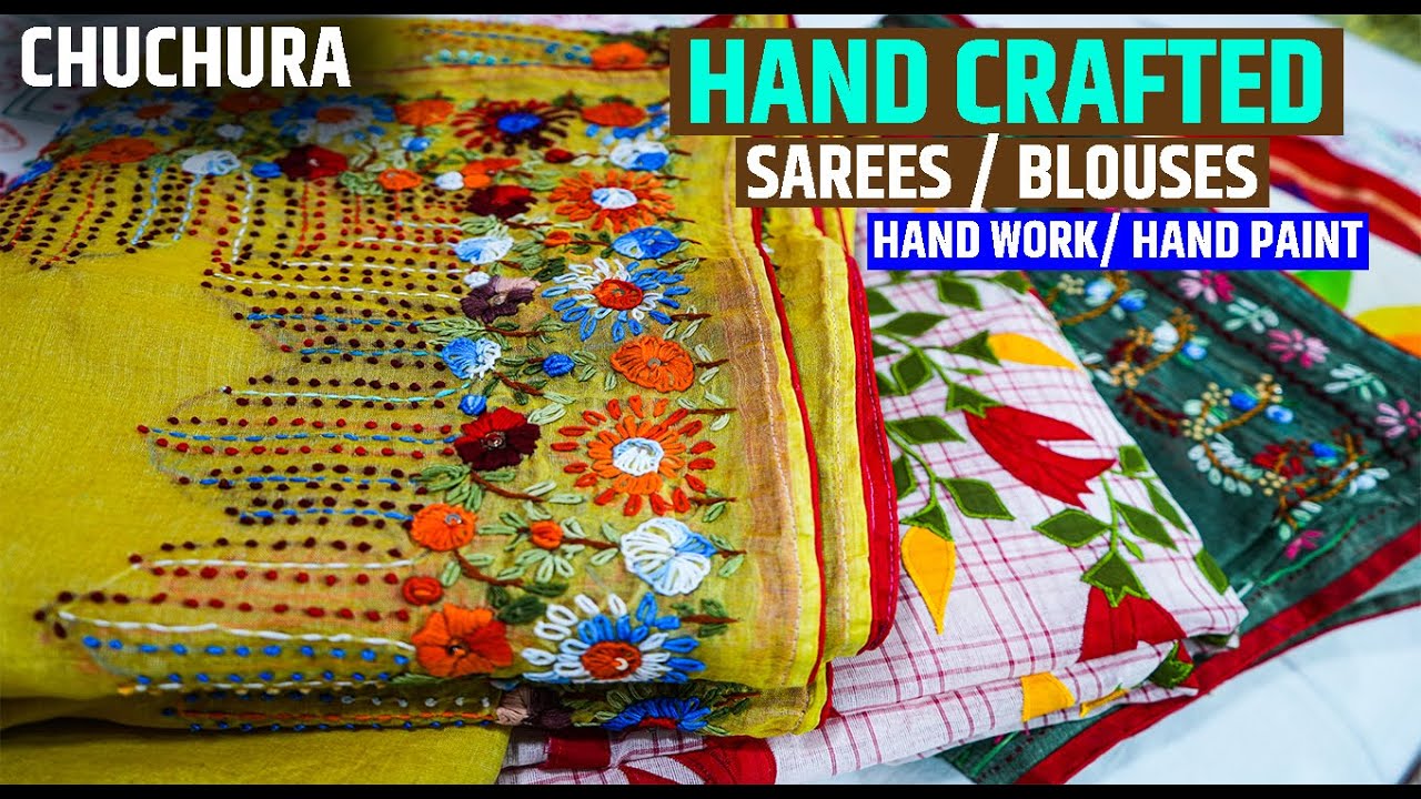 Hand Crafted ( Hand Work/ Hand Paint ) Boutique Sarees Manufacturer in Hooghly, West Bengal