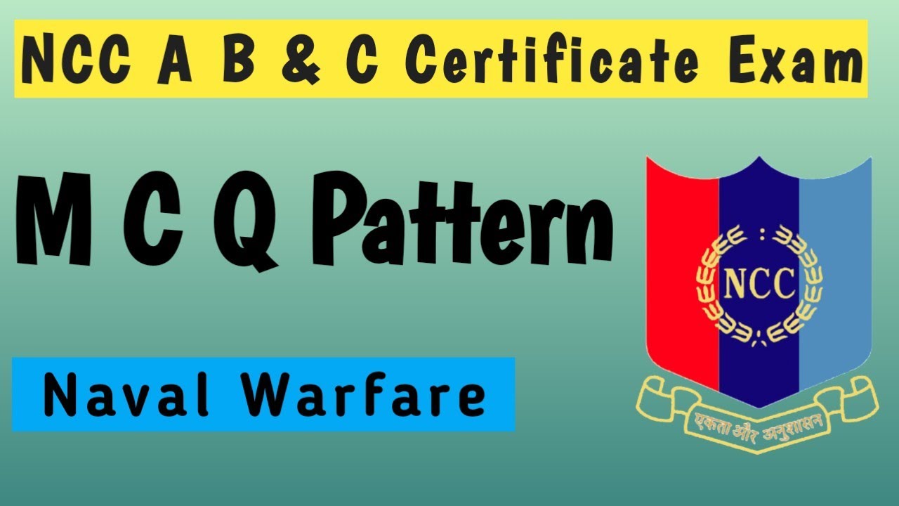 Naval Warfare and it's components || 50 Naval Warfare MCQs: NCC Navy A, B & C Cert Exam Special!
