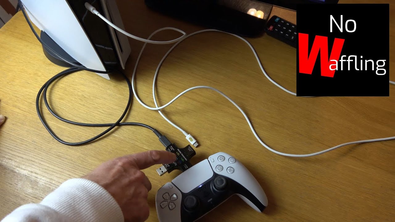 Is charging your PS5 controller via USB C QUICKER?
